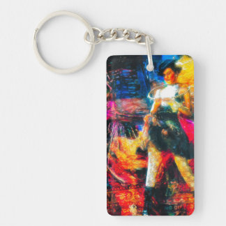 women of class keychain
