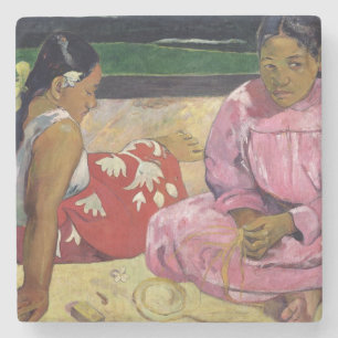 Women of Tahiti, On the Beach, 1891 Stone Coaster