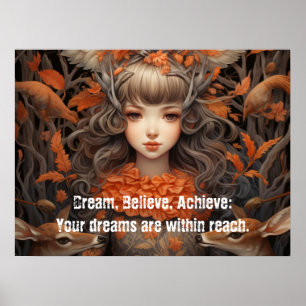 Women of the woods: Dream Achieve Poster
