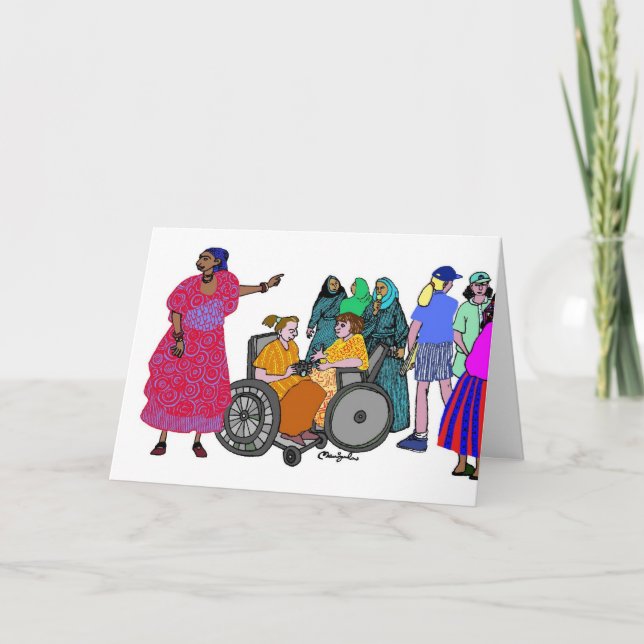 Women of the World - 3 Card (Front)