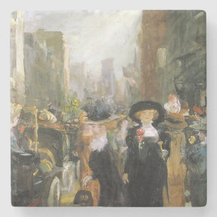 Women on Fifth Avenue (New York City, USA) (NYC) Stone Coaster