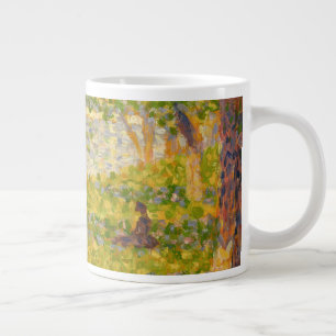 Women on the River Bank, study for La Grande Large Coffee Mug