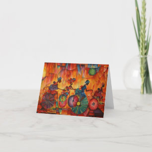 Women On Wheels Greeting Card