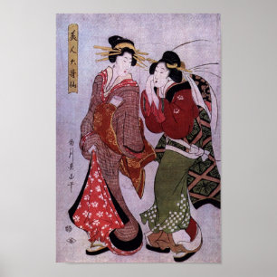 Women Out for A Walk Poster