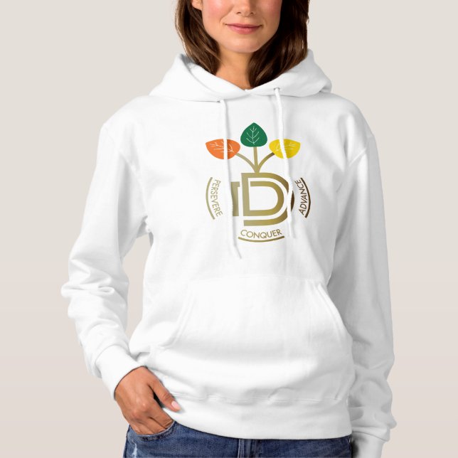 Women: Persevere. Conquer. Advance  Hoodie (Front)