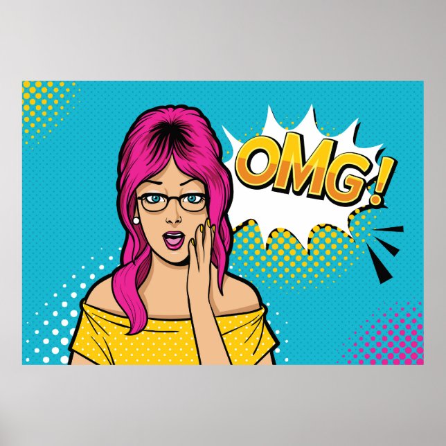 Women pop art poster (Front)