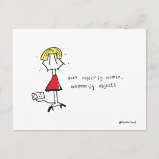 women postcard