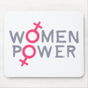 Women Power Mouse Pad