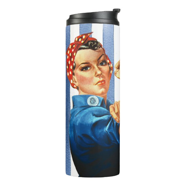 Women Power Thermal Tumbler (Rotated Left)