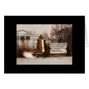 Women Protest at White House