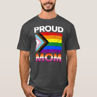 Women Proud Mom Transgender Pride Lesbian LGBT T-Shirt