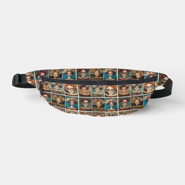 Women Reading Fanny Pack (Front)