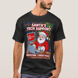 women Rebooting Santa Support s Tech T-Shirt