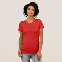 Women Red T-Shirt / Customize