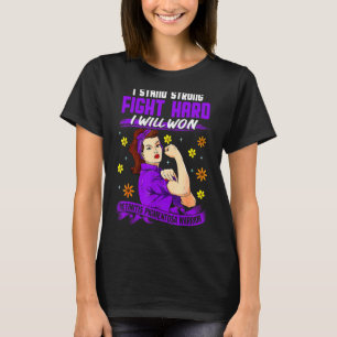 Women Retinoblastoma Warrior Month Unbreakable Sur T-Shirt