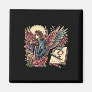 Women Rights Digital Art Illustration Sticker1  Magnet