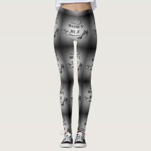 WOMEN RULE MEN SERVE LEGGINGS