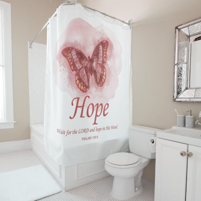 Women’s Christian Butterfly Bible Verse: Hope  (In Situ)