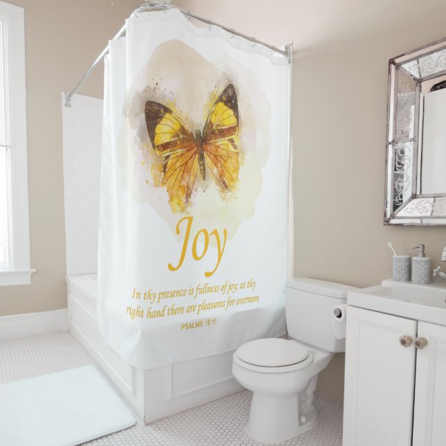 Women’s Christian Butterfly Bible Verse: Joy  (In Situ)