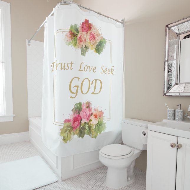 Women’s Christian Flower: Trust - Love - Seek God (In Situ)