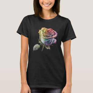 Women s colourful flowers T-Shirt