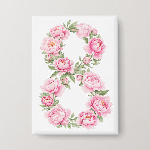 Women’s Day Peony Flower for March 8 