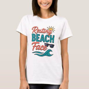 Women’s Fun Beach Vibes T- shirt/ Top