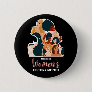 Women’s History Month 2 Inch Round Button