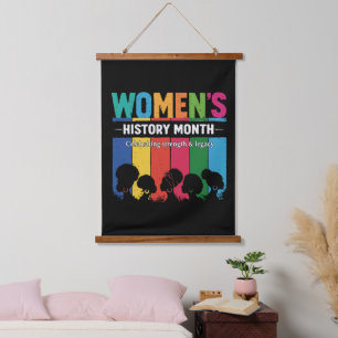 Women’s History Month – Celebrating Strength & Leg Hanging Tapestry