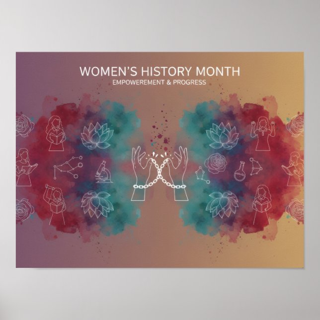 Women’s History Month Poster – Empowerment Class (Front)