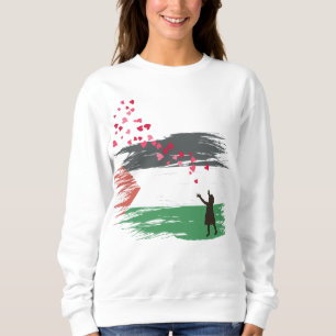 Women’s Palestinian Hope & Love Sweatshirt