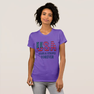 Women’s USA Patriotic T-Shirt – Gift for Her