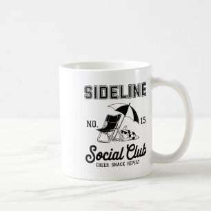 Women Sideline Social Club Soccer Mom Game Day _12 Coffee Mug