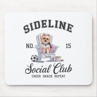 Women Sideline Social Club Soccer Mom Game Day _7  Mouse Pad
