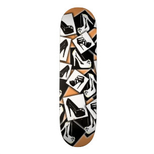 Women skateboard