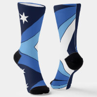 Women socks with flag of Columbia