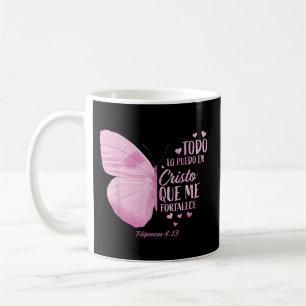 Women Spanish Religious Verse Sayings Coffee Mug