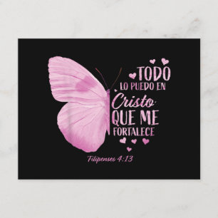 Women Spanish Religious Verse Sayings Enclosure Card