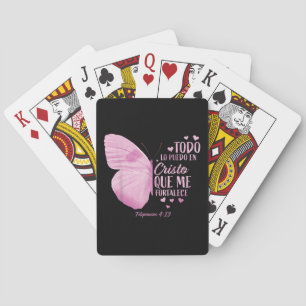 Women Spanish Religious Verse Sayings Playing Cards