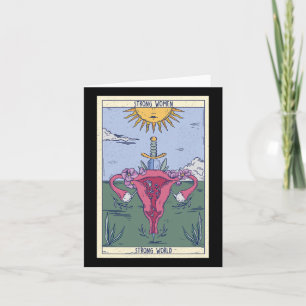 Women Strong World  Card
