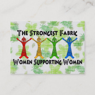 Women Supporting Women Business Card