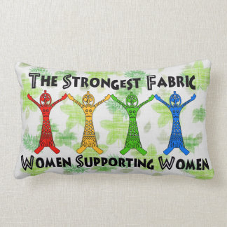 Women Supporting Women Lumbar Pillow