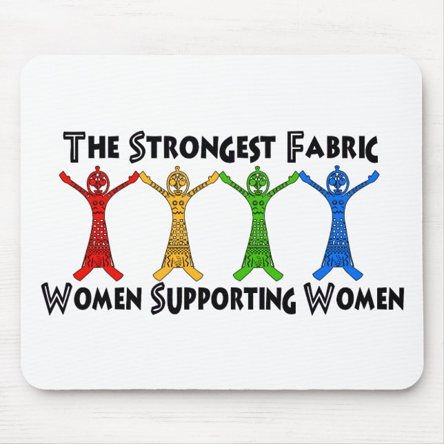 Women Supporting Women Mouse Pad (Front)