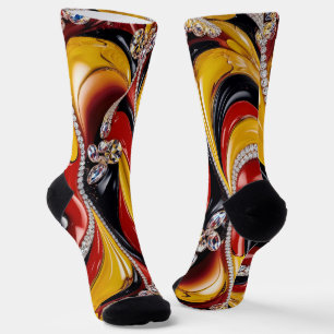 Women sustainable socks with Belgian Colours