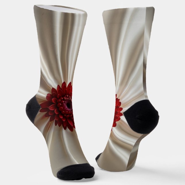 Women sustainable socks with Japan Colours (Angled)