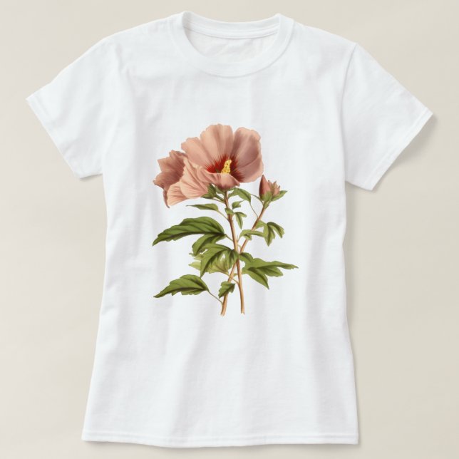 Women T-shirt "flower" (Design devant)
