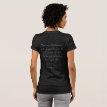 Women t-shirt with Verse on the Back