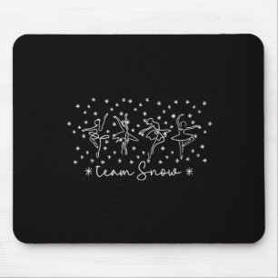 Women Team Snow Corps Nutcracker Season Christmas Mouse Pad