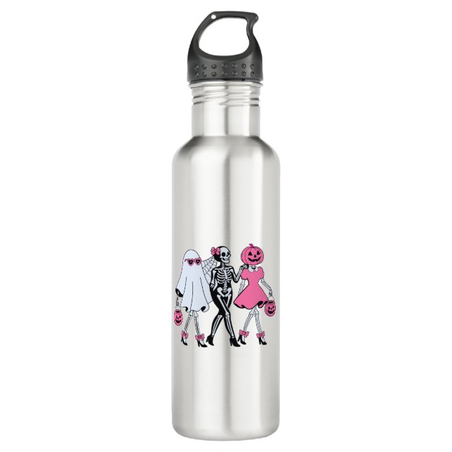 Women Tee Shirts, Men Shirts, Mom Ghost T-Shirts,  710 Ml Water Bottle (Front)