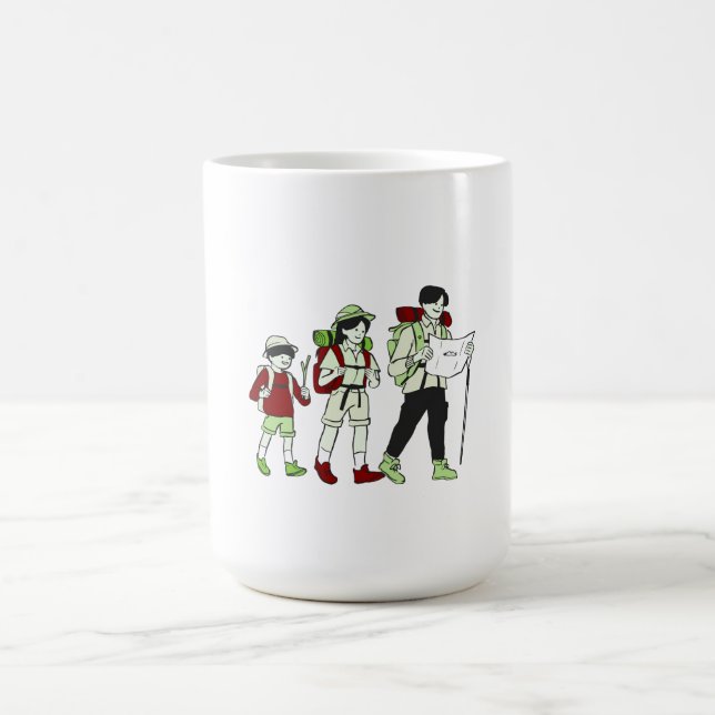 Women Tee Shirts, Men Shirts, Mom Ghost T-Shirts Coffee Mug (Center)